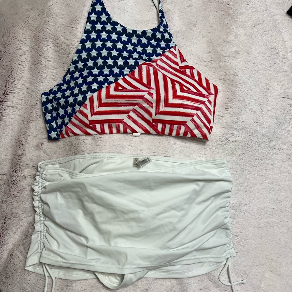 Victoria Secret Swimsuit size Large top and bottom